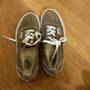 Dark brown vans